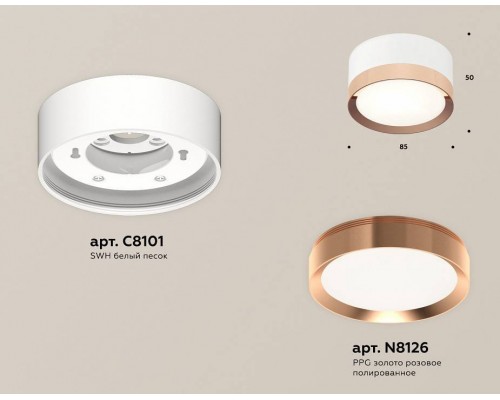 Накладной светильник Ambrella Light XS XS8101006