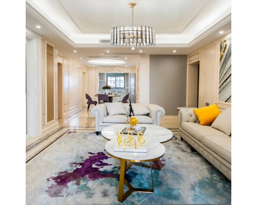 Люстра на штанге Arte Milano Sorrento-1409 золото 371409/8/350/570 GD