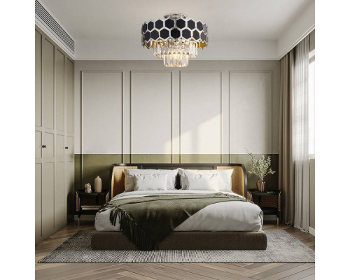 Люстра на штанге Arte Milano Sorrento-5009 хром 375009/3+2/20/380 CR