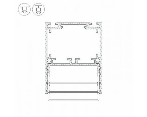 Профиль накладной Arlight SL-LINE 044666