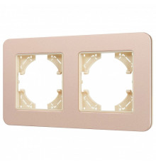 Рамка на 2 поста Arlight AKIRY 049739