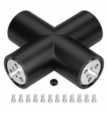 Соединитель угловой X-образный накладной Arlight ROUND 050544