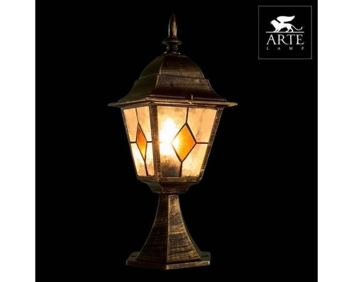 Наземный низкий светильник Arte Lamp Berlin A1014FN-1BN