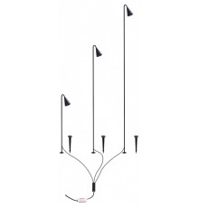 Наземный низкий светильник Arte Lamp MULIPHEIN A1084PA-3BK