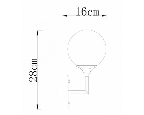 Бра Arte Lamp Marco A2703AP-1SG