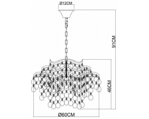 Подвесная люстра Arte Lamp Pipirima A4065SP-9SG