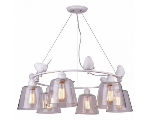 Подвесная люстра Arte Lamp Passero A4289LM-6WH