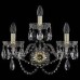 Бра Bohemia Ivele Crystal 1400 1402B/2+1/195/XL/G