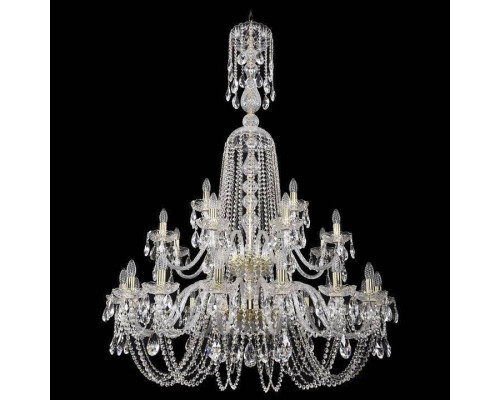 Подвесная люстра Bohemia Ivele Crystal 1402 1402/16+8+4/400/XL-160/2d/G