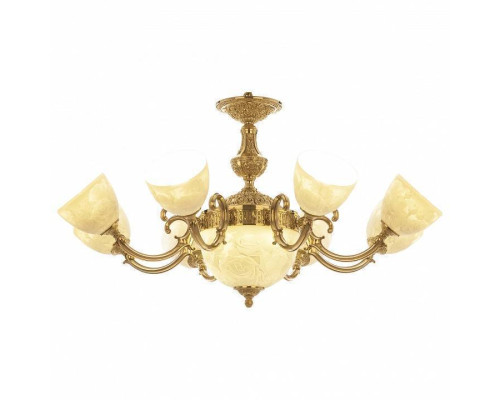 Подвесная люстра Bohemia Ivele Crystal 7213 72213P/8/210 G P1 U Rose