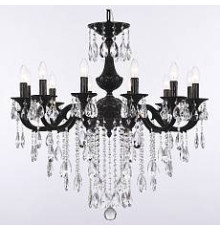 Подвесная люстра Bohemia Ivele Crystal AL7801 AL78101/12/250 B BG