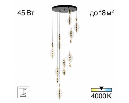 Подвесная люстра Citilux Vind CL214091