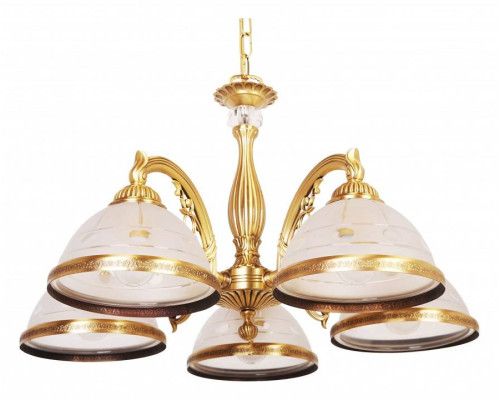 Подвесная люстра Doge Luce 800 5 ламп 800L05BR-LK