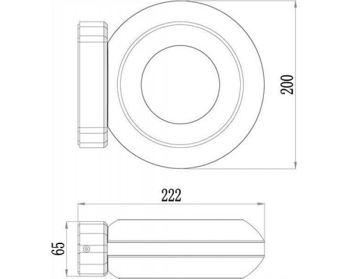 Накладной светильник Deko-Light Muscae 731081