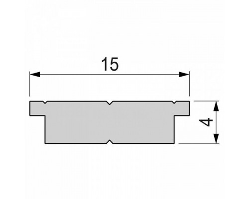 Профиль накладной Deko-Light T-01-10 970762