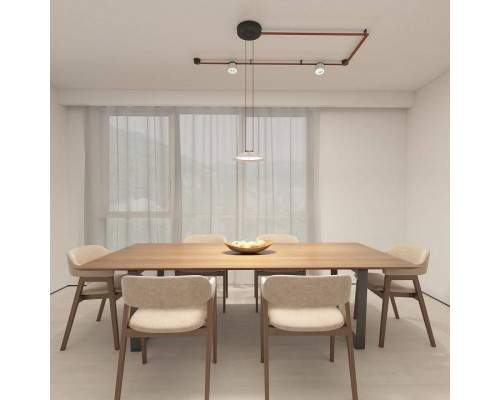 Комплект трековой системы Denkirs Belty SET коричневый DK55SET02-01-BR