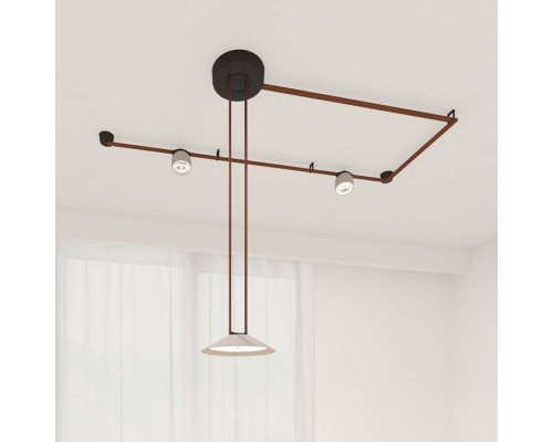 Комплект трековой системы Denkirs Belty SET коричневый DK55SET02-01-BR