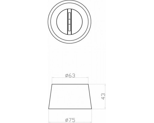 Основание для трека-ремня Denkirs BELTY BASE TR5512-BK