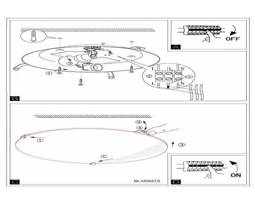 Накладной светильник Eglo Junior 2 E27 88973