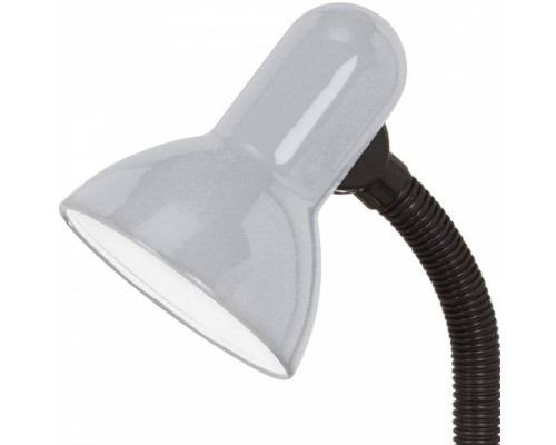 Настольная лампа офисная Eglo Basic 1 E27 черная 90977