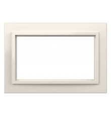 Рамка для двойной розетки Elbi Eleсtriс Zena 608-010200-908