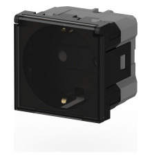 Розетка с заземлением с крышкой, без рамки Elbi Eleсtriс Moda Vox 611-044832-218