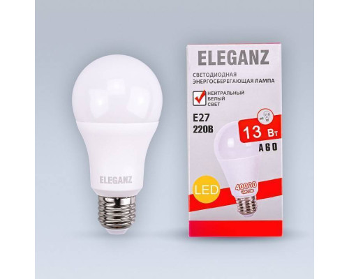 Лампа светодиодная Eleganz  E27 13Вт 4500K 1371