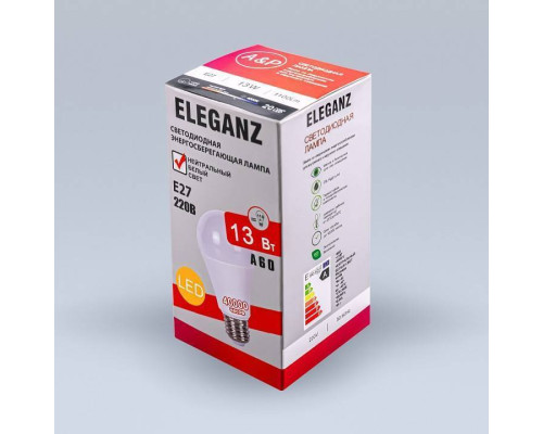 Лампа светодиодная Eleganz  E27 13Вт 4500K 1371