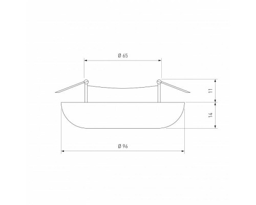 Встраиваемый светильник Elektrostandard  2201 MR16