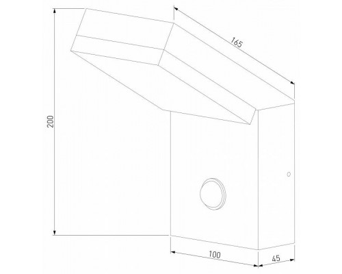 Накладной светильник Elektrostandard Sensor a053946