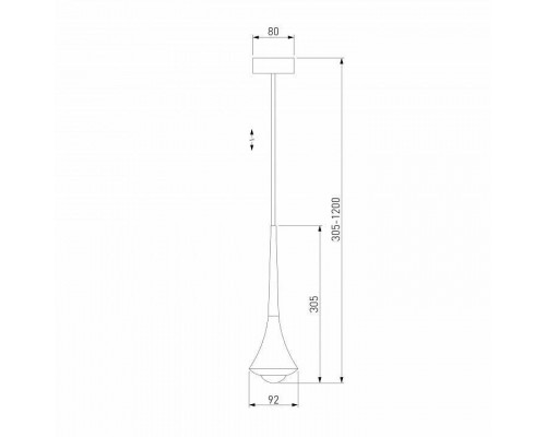 Подвесной светильник Elektrostandard Hill a060354