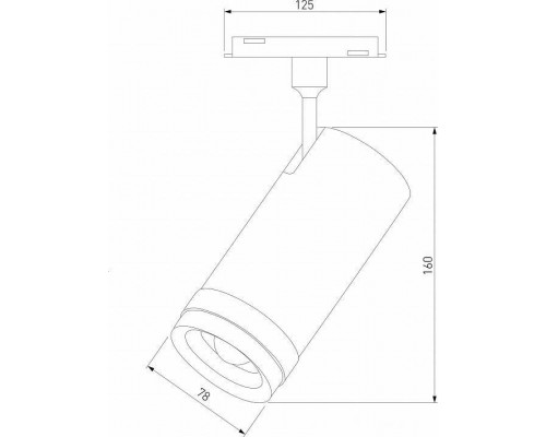 Светильник на штанге Elektrostandard Slim Magnetic a062819