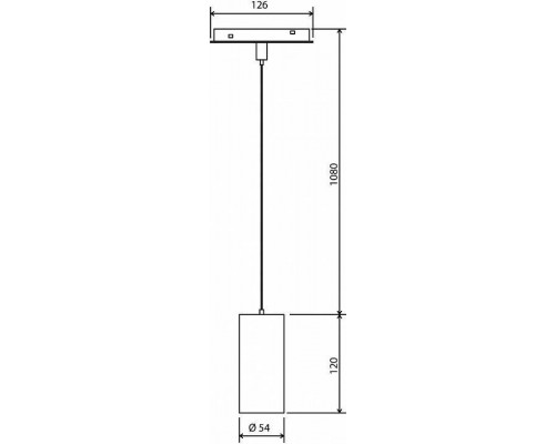 Подвесной светильник Elektrostandard Slim Magnetic a063427