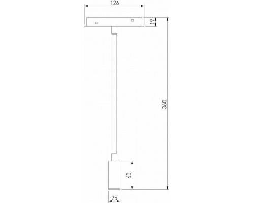 Светильник на штанге Elektrostandard Slim Magnetic a064488