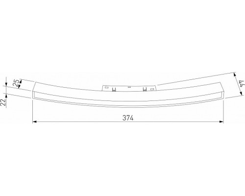 Встраиваемый светильник Elektrostandard Slim Magnetic a066510