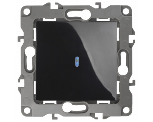 Выключатель одноклавишный с подсветкой без рамки Эра Эра 12 12-1102-06