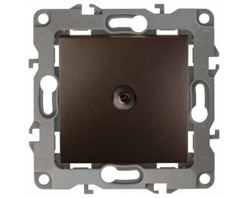 ТВ-розетка проходная без рамки Эра Эра 12 12-3102-13