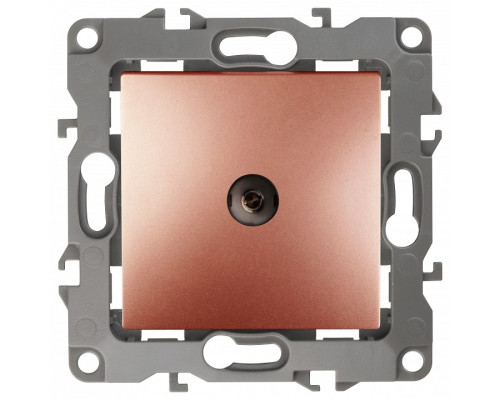 ТВ-розетка проходная без рамки Эра Эра 12 12-3102-14