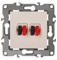 Розетка акустическая без рамки Эра Эра 12 12-3112-02