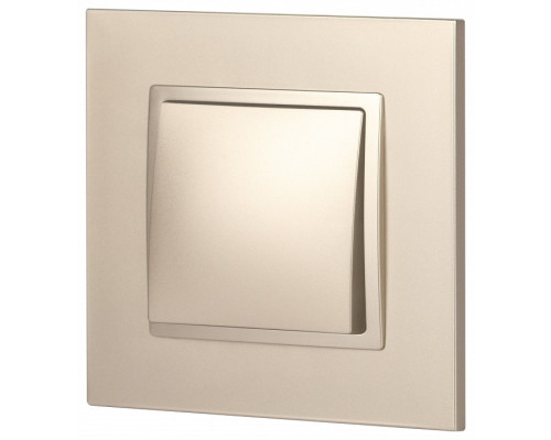 Выключатель одноклавишный без рамки Эра Эра Elegance 14-1101-04
