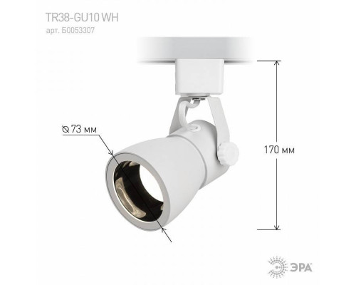 Светильник на штанге Эра  TR38-GU10 WH