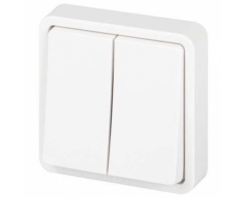 Выключатель двухклавишный Эра Эра Эксперт 11-1524-01