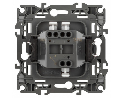 Переключатель одноклавишный без рамки Эра Эра 12 12-1103-01М