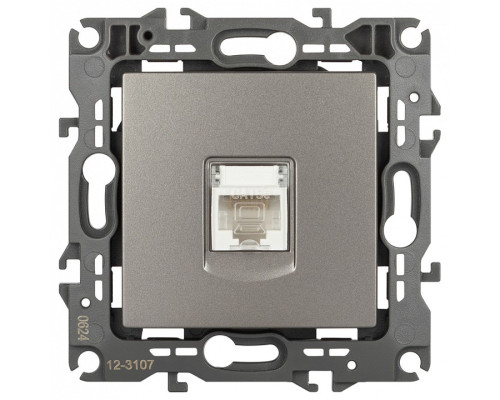 Розетка Ethernet RJ-45 без рамки Эра Эра 12 12-3107-16
