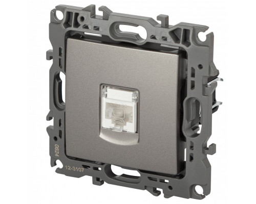 Розетка Ethernet RJ-45 без рамки Эра Эра 12 12-3107-16