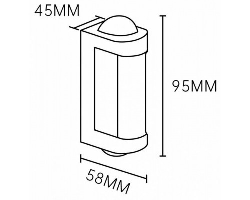 Накладной светильник Escada 30006LED 30006W/01LED