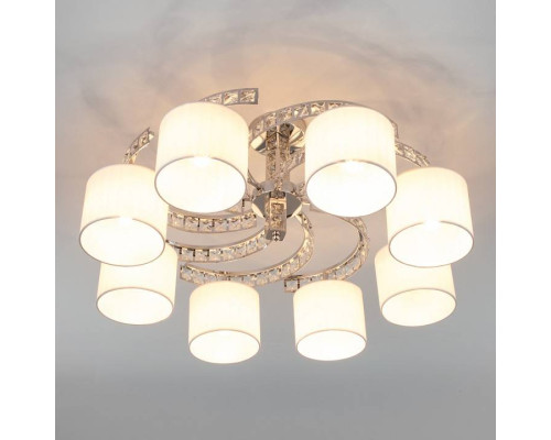 Люстра на штанге Eurosvet Salina 60104/8 хром 60104/8