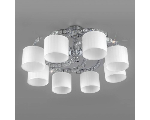 Люстра на штанге Eurosvet Salina 60104/8 хром 60104/8