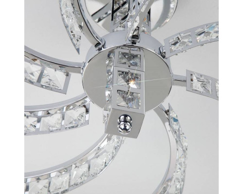 Люстра на штанге Eurosvet Salina 60104/8 хром 60104/8