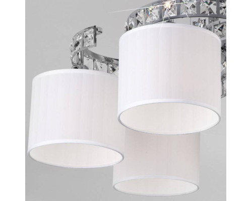 Люстра на штанге Eurosvet Salina 60104/8 хром 60104/8